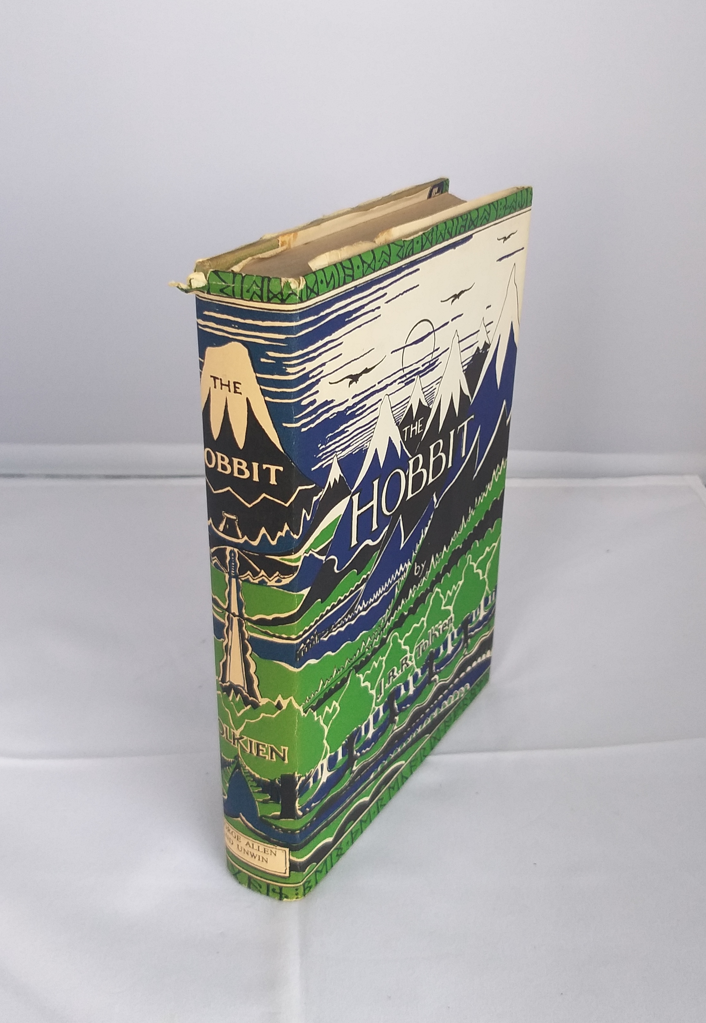 The Hobbit by J.R.R. Tolkien - 15th Impression 1965 with Original Dust Jacket