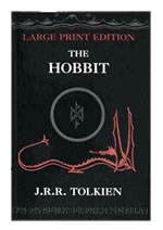 The Hobbit Large Print by HarperCollins