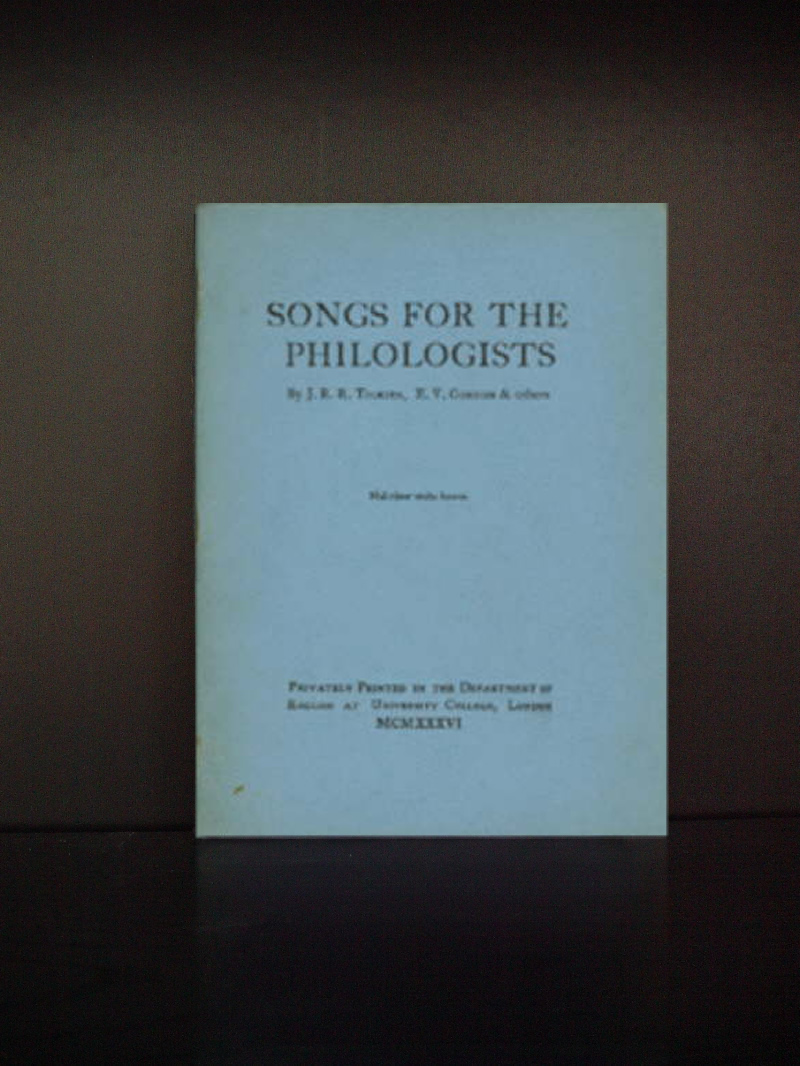 1936 - Songs for the Philologists