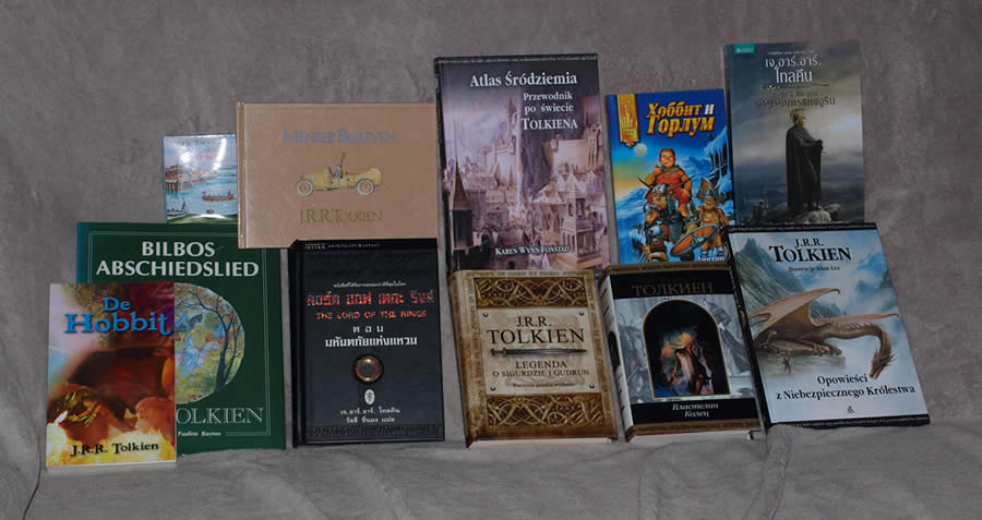 Tolkien books from the collection of Jeroen Bakker 1