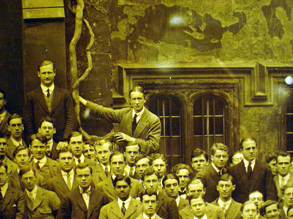the men of Exeter College Oxford in June 1914