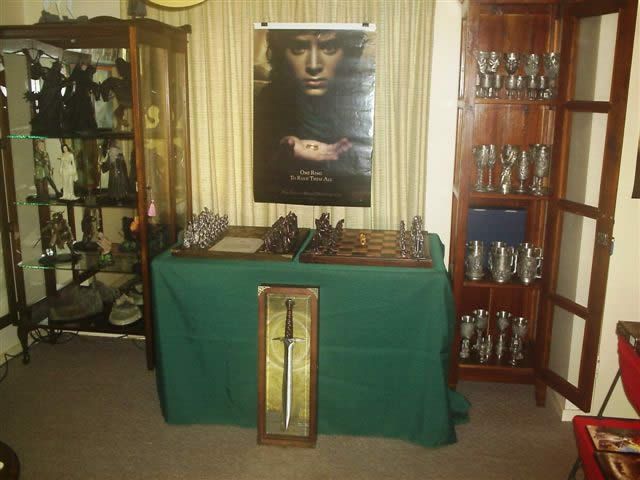 Lord of the Rings display