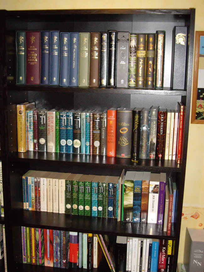 English editions of Tolkien books