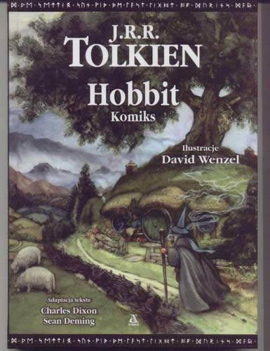 Polish translation David Wenzel The Hobbit comic in 2009
