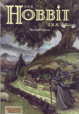 The Hobbit by david Wenzel revised edition translated in German in 2008