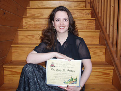 Winner of the Tolkien/Inklings Scholarship Award for 2005/06 