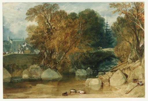 Ivy Bridge painted by J. M. W. Turner in 1813