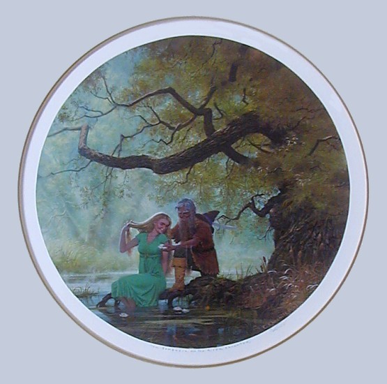 Tom Bombadil and the River Daughter by Ted Nasmith 