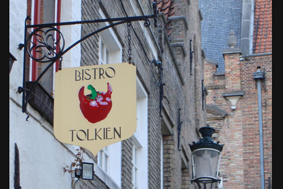 Bistro Tolkien in Bruges, Belgium