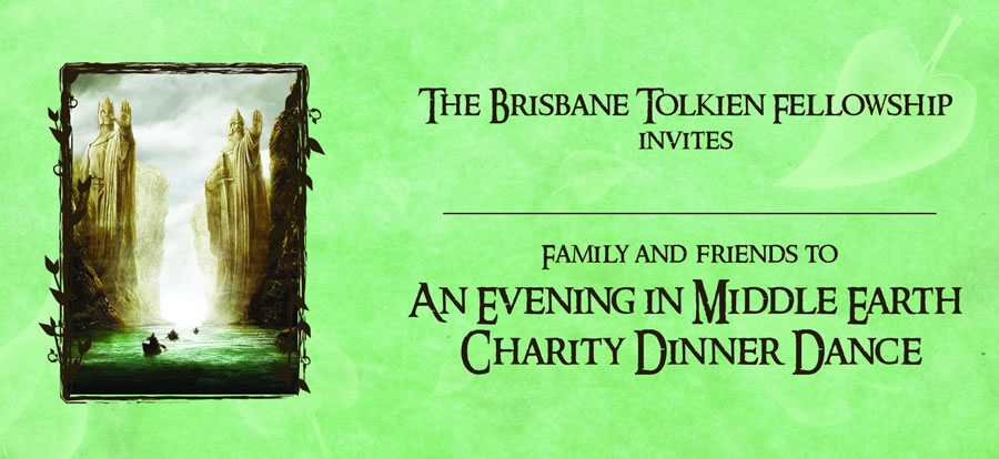 Brisbane Tolkien Fellowship holds a charity dinner dance