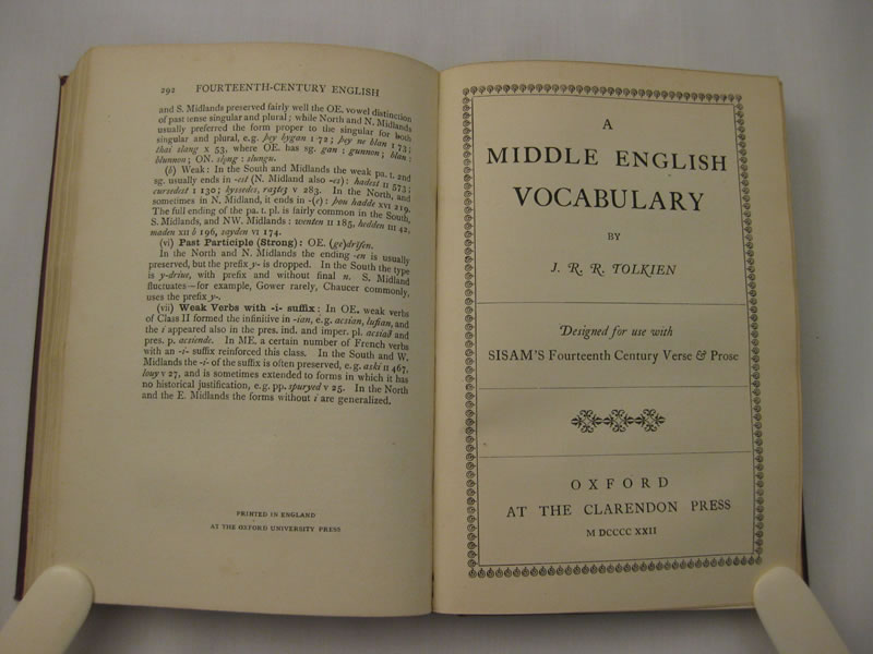 A Middle English Vocabulary grading