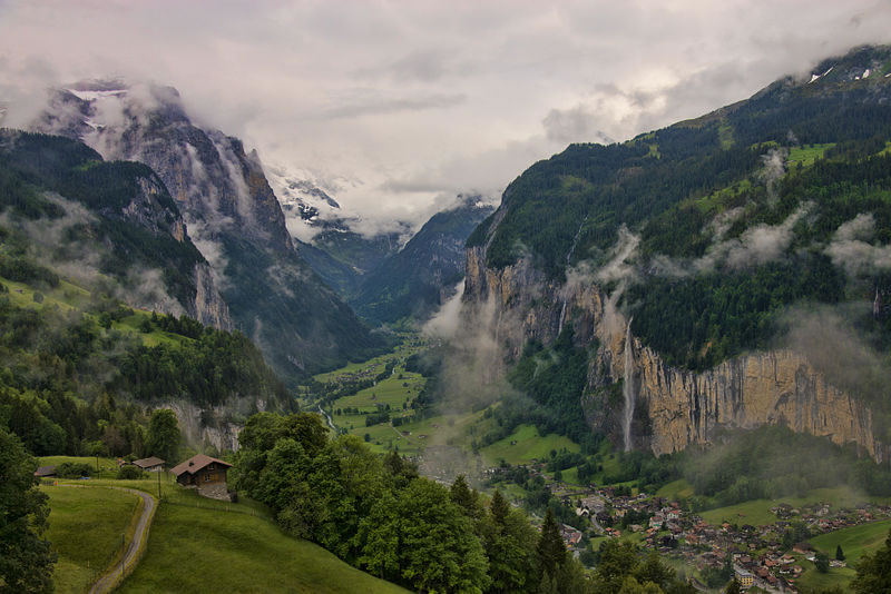 The Lauterbrunnen Valley, Switzerland