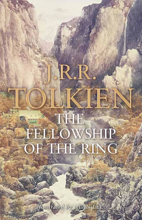 The Fellowship of the Ring illustrated by Alan Lee Paperback Edition