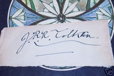 Terrible fake J.R.R. Tolkien Autograph