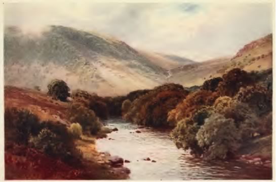 ‘The Wye near Rhayader’, from Wales, by E. M. Wilmot-Buxton, Adam and Charles Black, London, 1911