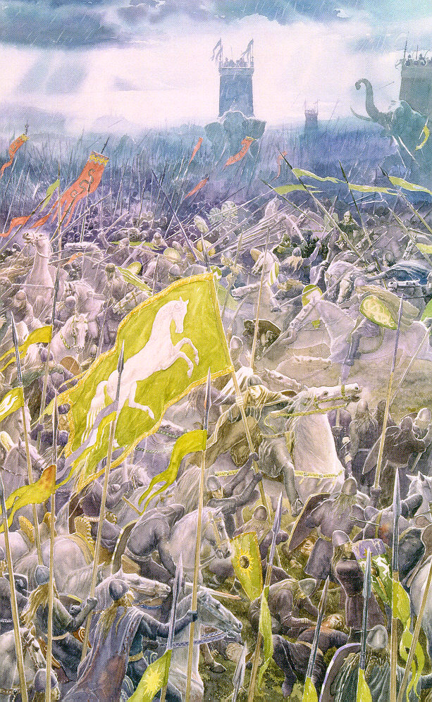 Tolkien - The Lord of the Rings - The Battle of the Pelennor Fields
