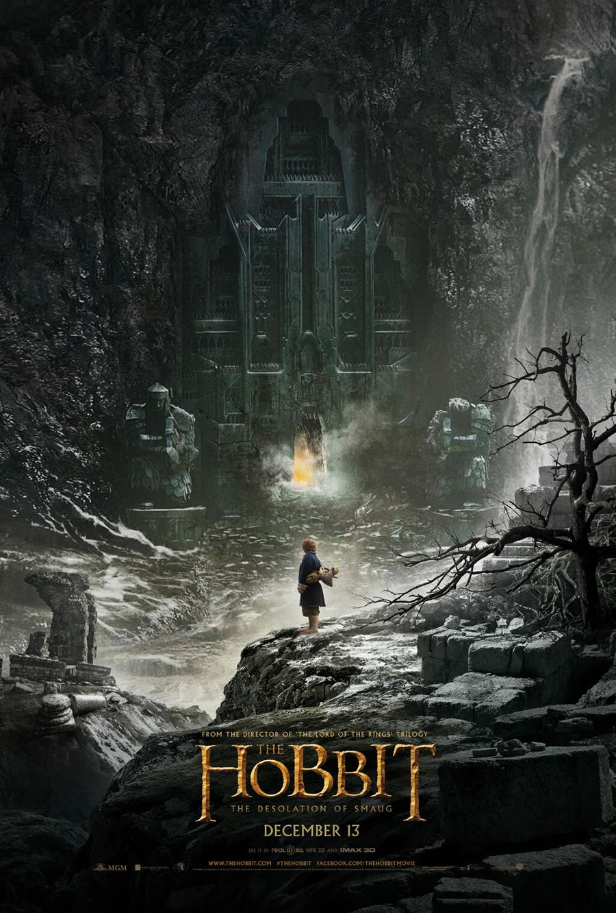 The Hobbit, The Desolation of Smaug Teaser Poster