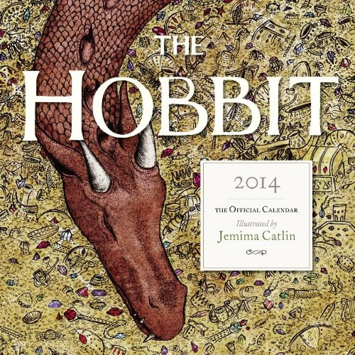 Tolkien Calendar 2014 - The Hobbit - Illustrated by Jemina Catlin