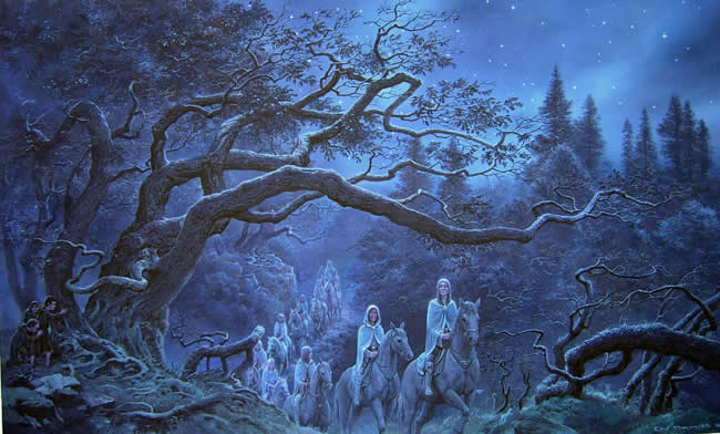Unpubished art by Ted Nasmith
