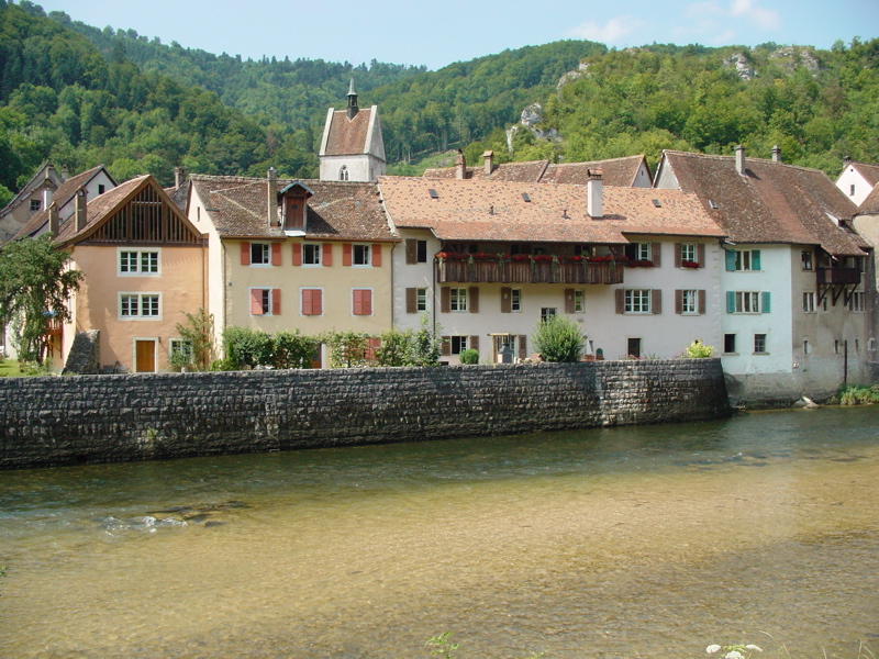 A view on Saint-ursanne