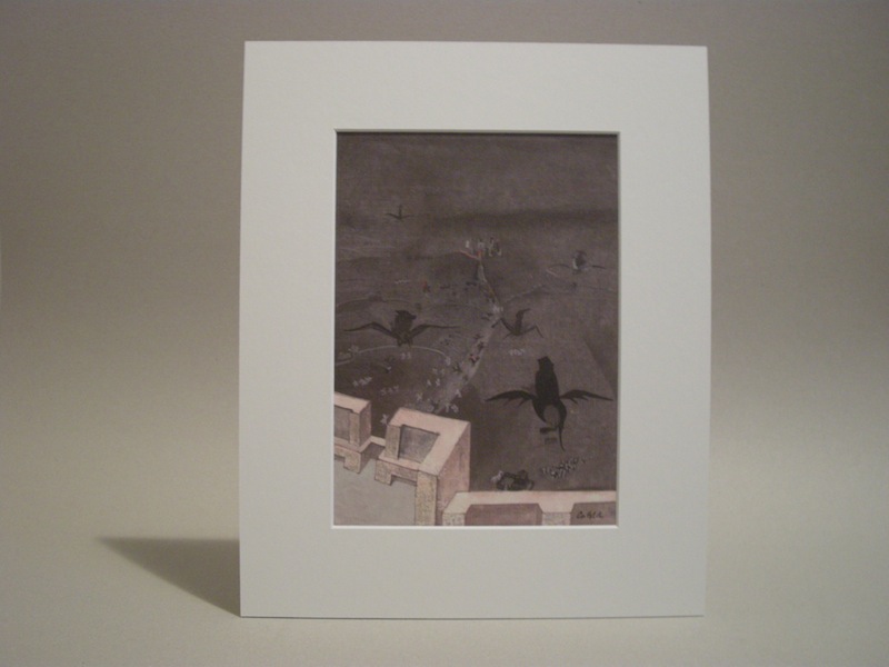 Nazg�l at Minas Tirith by Cor Blok - limited edition print