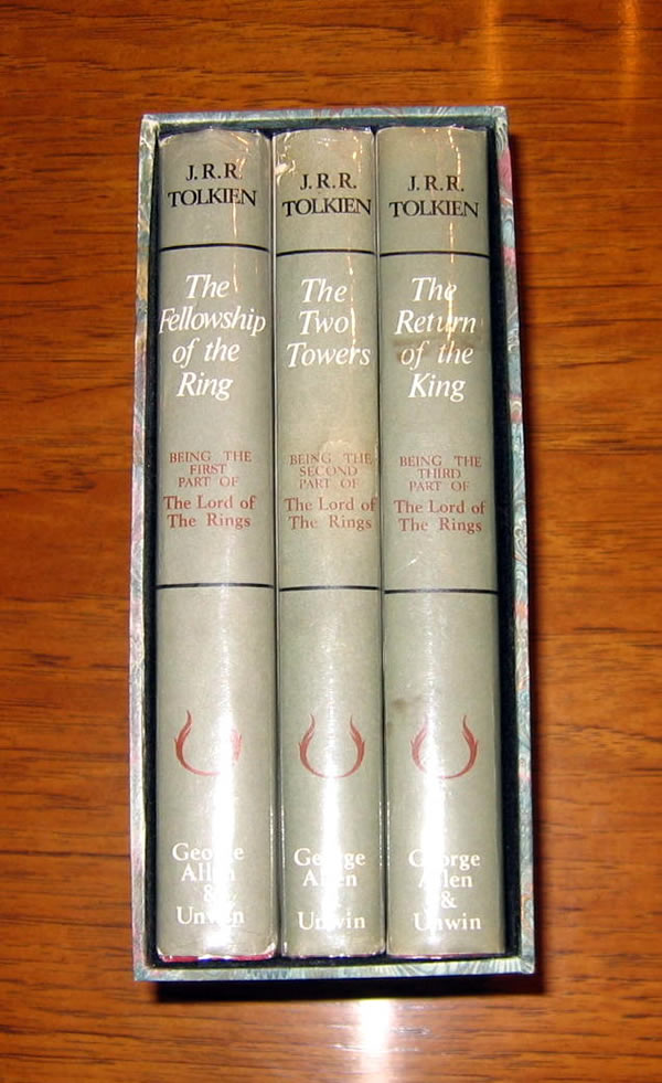 2nd UK Ed Lord of the Rings - 1st imp's with dustjackets