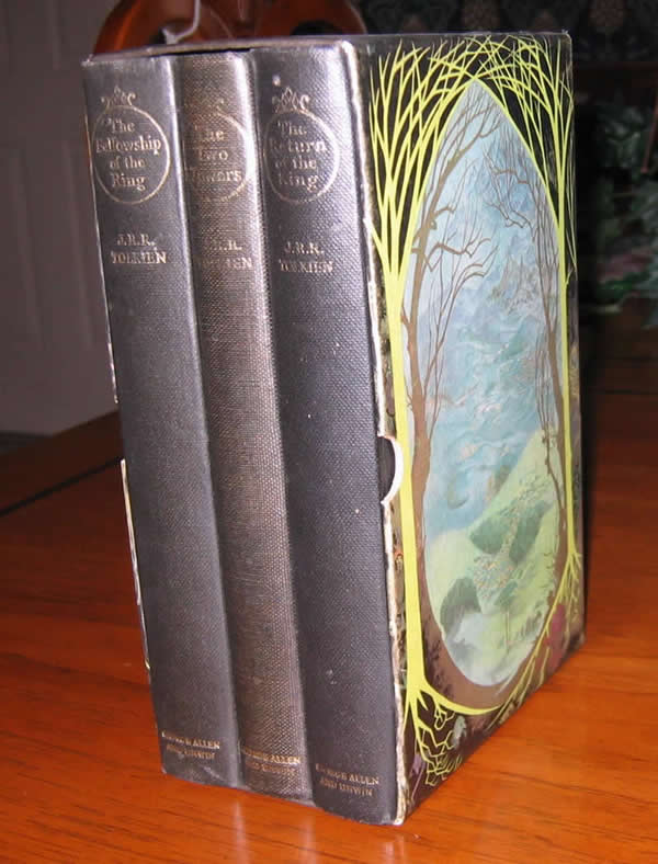 Scarest 1st editions Lord of the Rings Paulina Baynes triptych