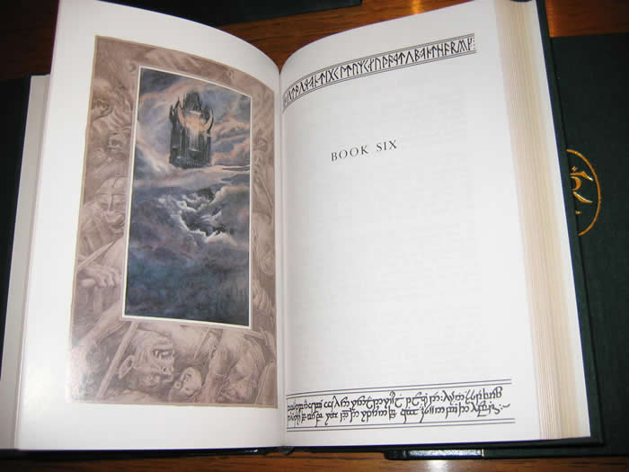 Signed Alan Lee Deluxe Lord of the Rings Set 6