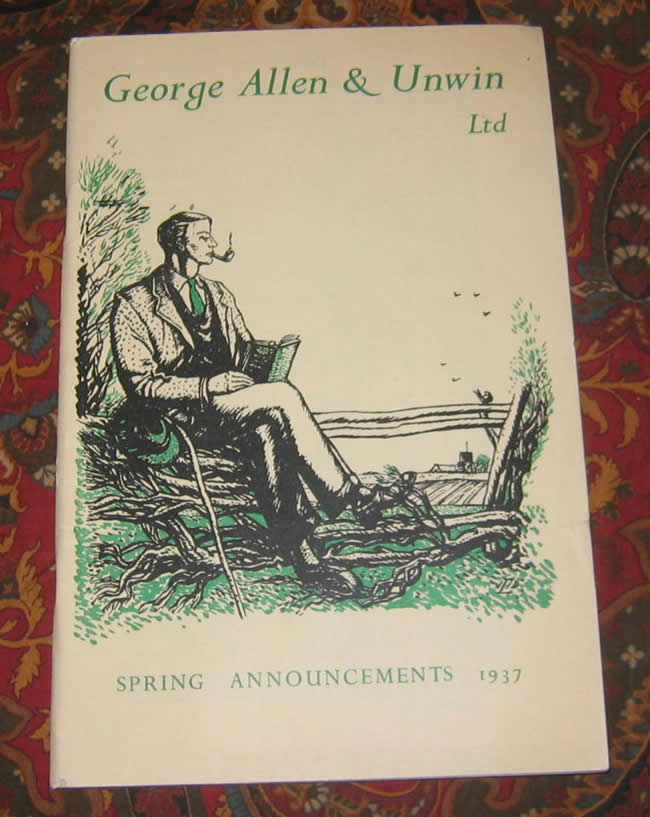the George Allen & Unwin Spring Announcement 1937