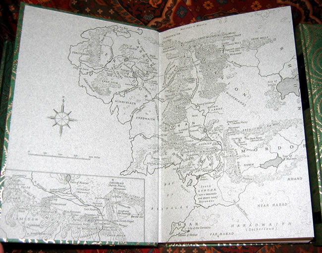 Folio Map of Middle-earth