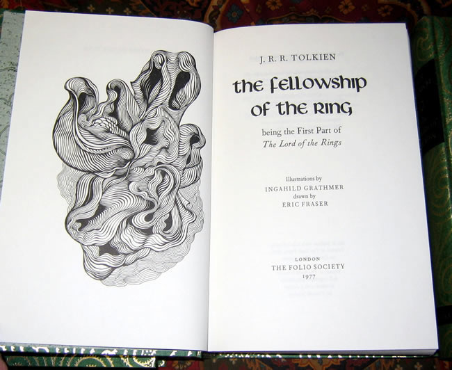 Folio Society The Fellowship of the Ring
