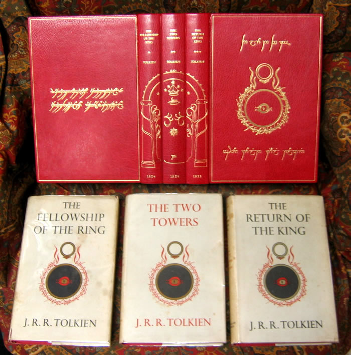 Ring & Eye custom clamshel for Tolkien books