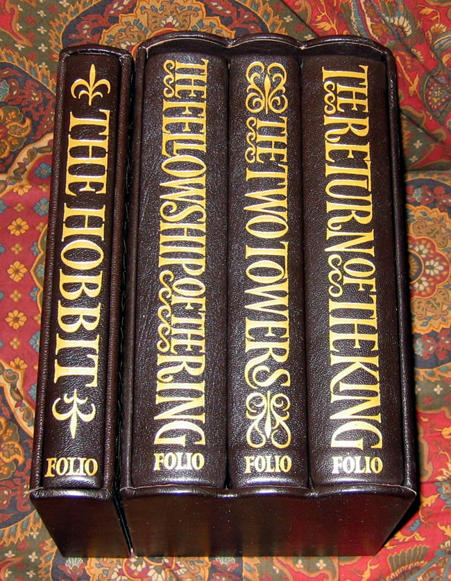 Folio Society Deluxe Limited Numbered Editions of The Hobbit & The Lord of the Rings