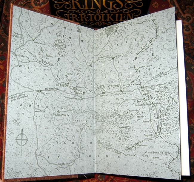 Tolkien map Folio