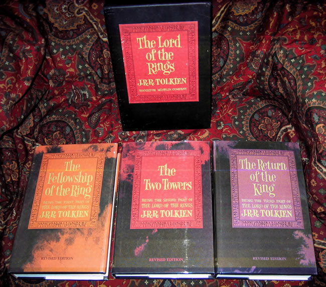 The Lord of the Rings, 2nd US Edition 12th/11th/11th impression with dustjackets, publishers slipcase