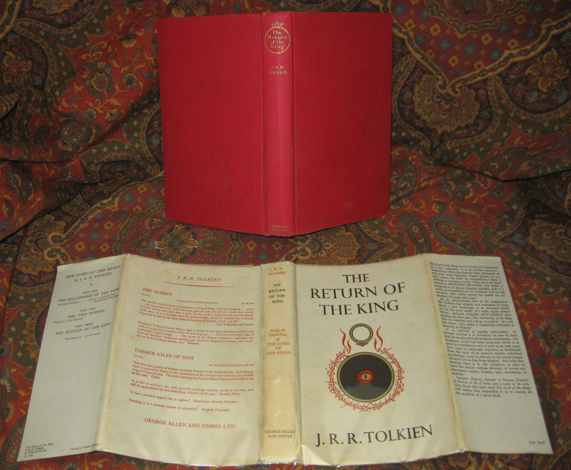  The Return of the King - 1st UK Edition, 1st impression