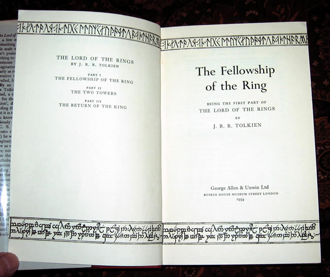 the Fellowship of the Rings 2nd edition