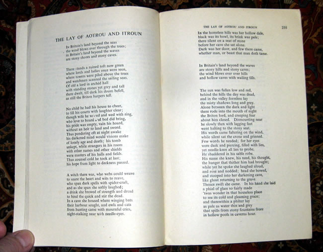 Includes the poem by J.R.R. Tolkien, written in 1930, The Lay of Aotrou and Itroun.