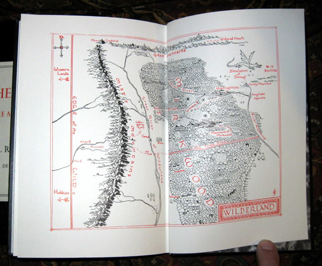 Wilderland map deluxe hobbit