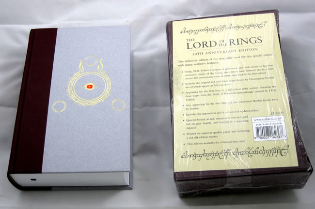 Lord of the Rings De luxe out the slipcase