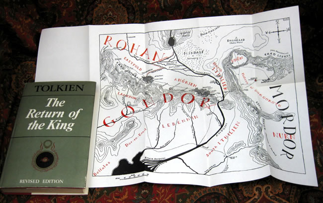 2nd edition map of The Return of the King