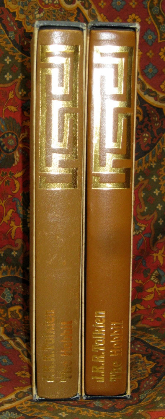 They are examples of the two Folio Society variants, both in Near Fine condition with slipcase's.
