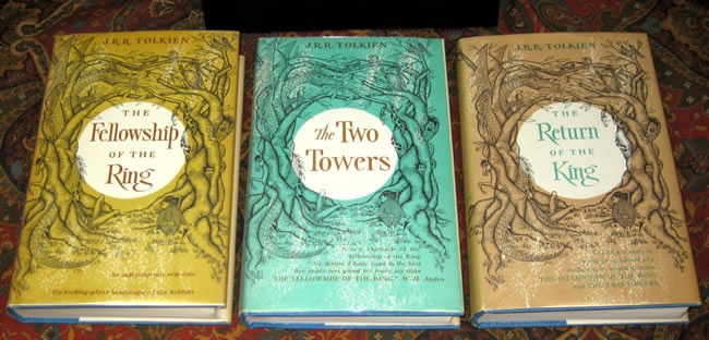 The Lord of the Rings, Comprised of the Fellowship of the Ring, The Two Towers, and The Return of the King, 1st US Editions