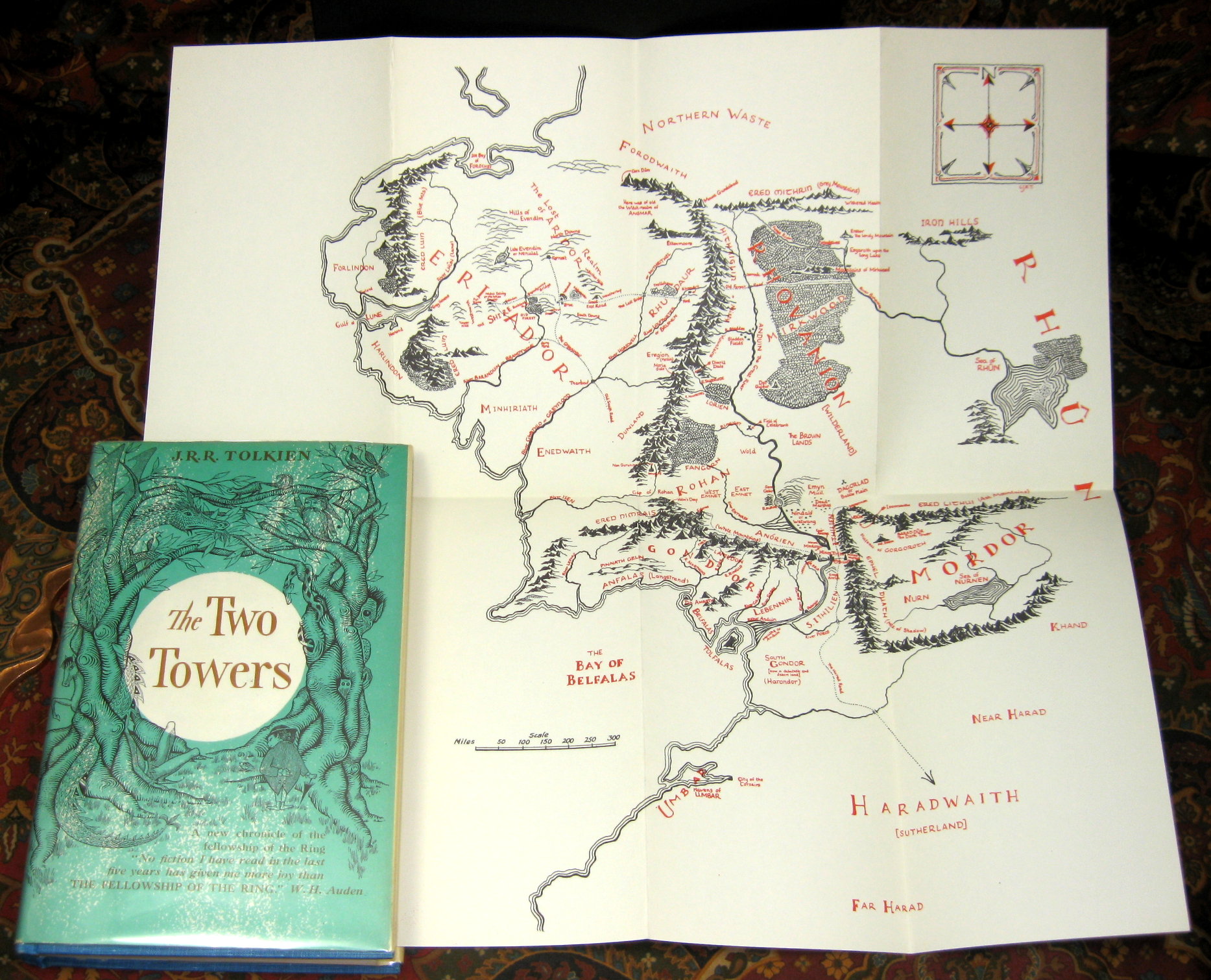 The Lord of the Rings, Comprised of the Fellowship of the Ring, The Two Towers, and The Return of the King, 1st US Editions