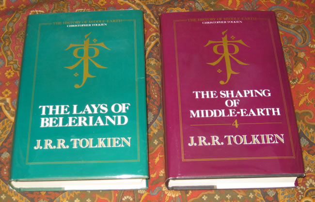 The History of Middle Earth, Volumes 1 - 12, 1st UK Edition, 1st impressions in dustjackets, Near Fine