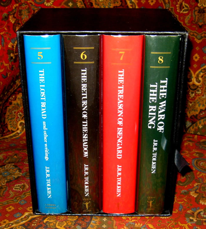 The History of Middle-Earth, Volumes 5 - 8, 1st UK Edition, 1st Impressions