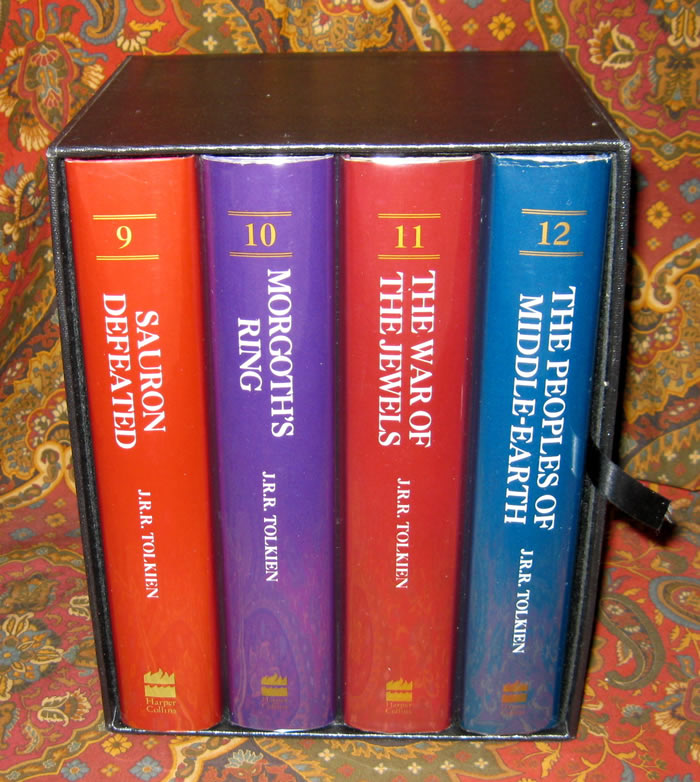 The History of Middle-Earth, Volumes 9 - 12, 1st UK Edition, 1st Impressions