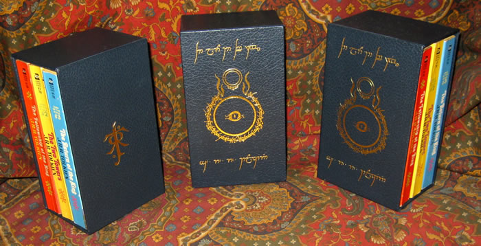 the Lord of the Rings custom slipcase