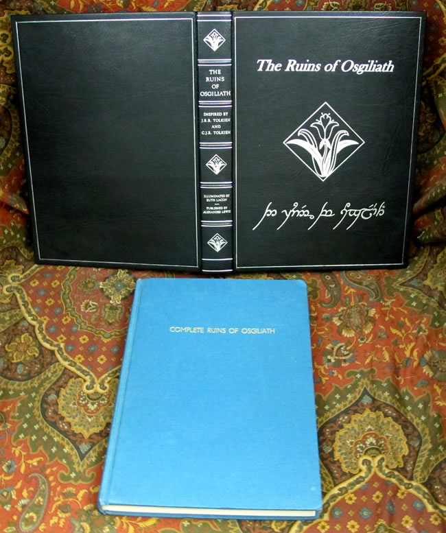 The Ruins of Osgiliath, Signed Limited Numbered Edition, #2 of 100, Full Leather Custom Clamshell Case