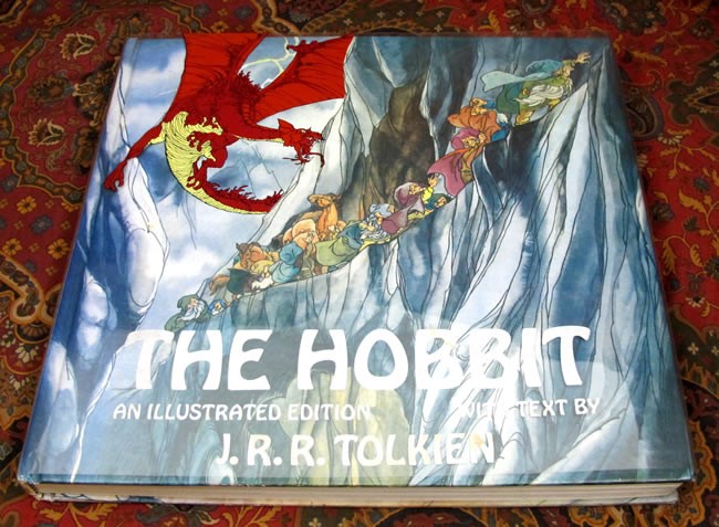 The Hobbit, an Illustrated Edition, with Clear Dustjacket, Ranking Bass Deluxe Edition
